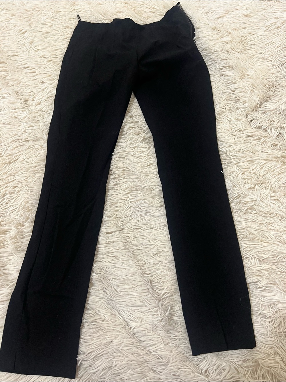 Amanda & Chelsea Black Straight-Leg Trousers